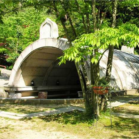 法福寺　風の塚